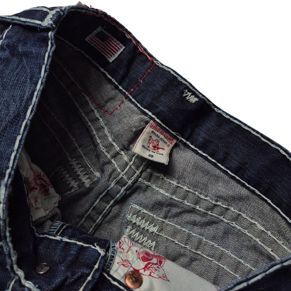 [28] 트루릴리젼 부츠컷 데님팬츠 USA 상품이미지5