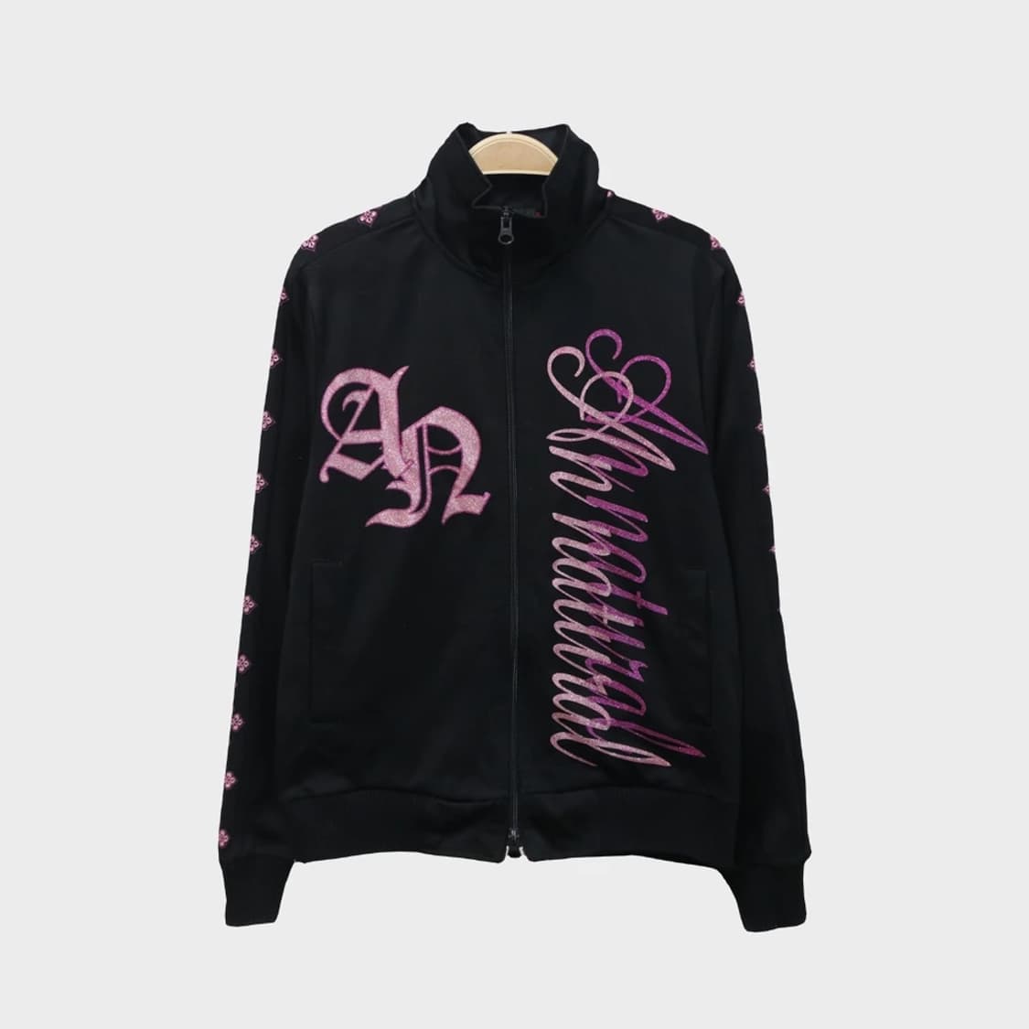 REDCOMET 펑크 고스로리 글리터 레터링 져지 64814 상품이미지2