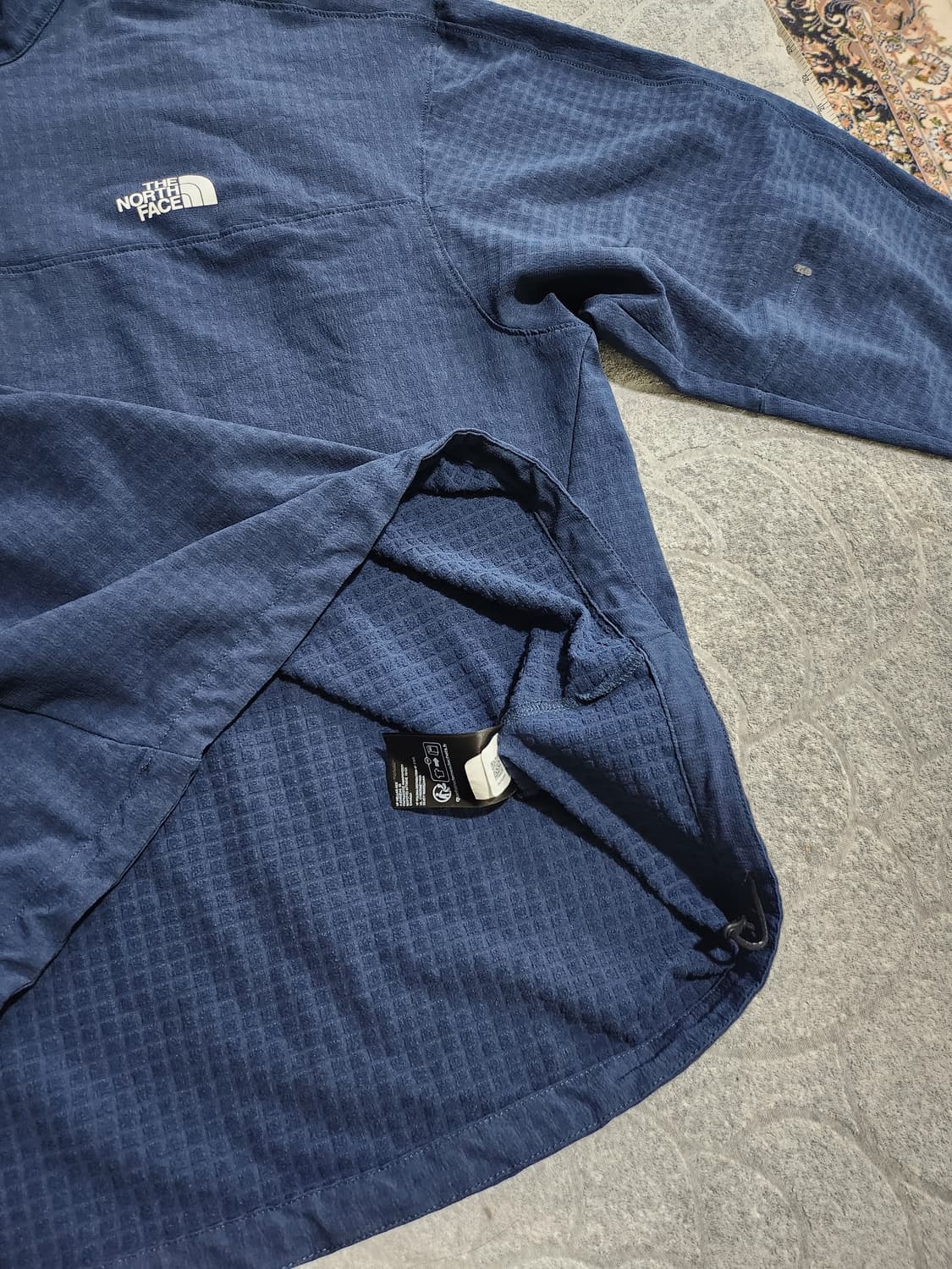 노스페이스 네이비 반집업 윈드브레이커 XXL 상품이미지8