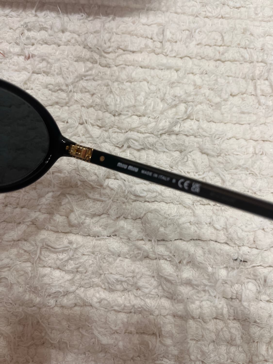 MIUMIU 미우미우 리가드 블랙선글라스 상품이미지6