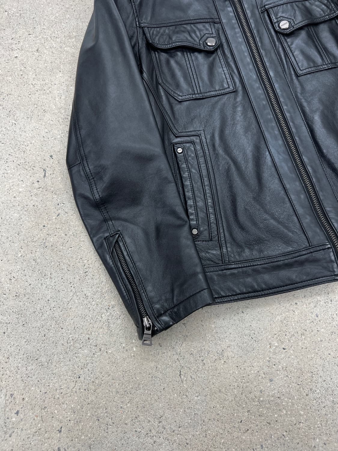 Gabba 램스킨 싱글 라이더 자켓 상품이미지6