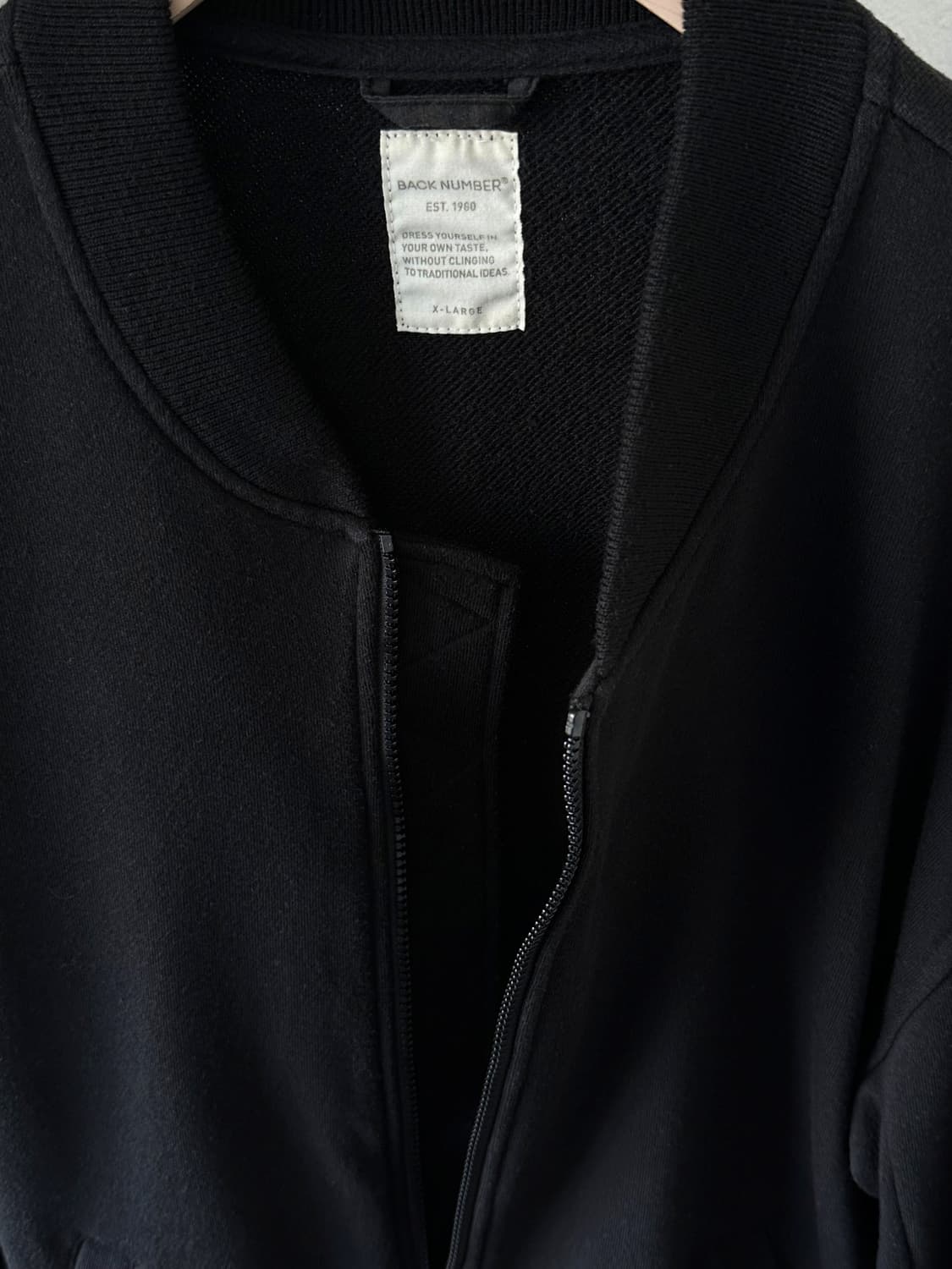 Mild cotton sweat MA-1 design jacket 상품이미지4