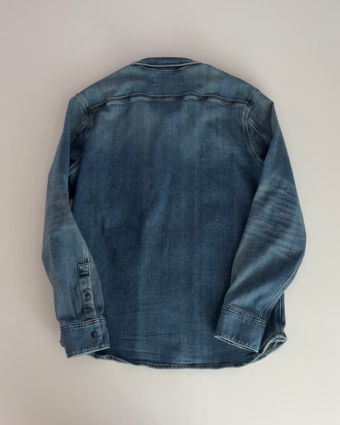 캘빈클라인 투포켓 데님 웨스턴 셔츠 L 상품이미지2