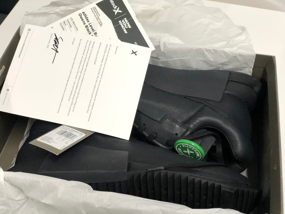 290 RICK OWENS 릭오웬스 아디다스 레벨러너 상품이미지10