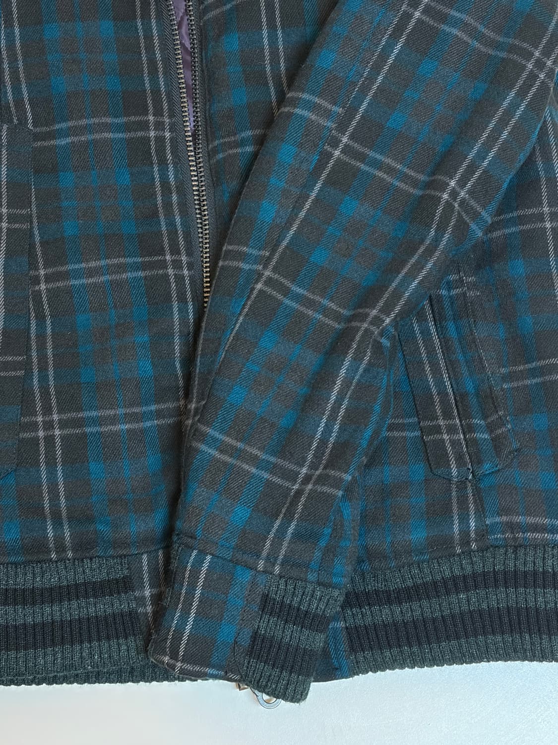 빈티지 체크 아우터 상품이미지2