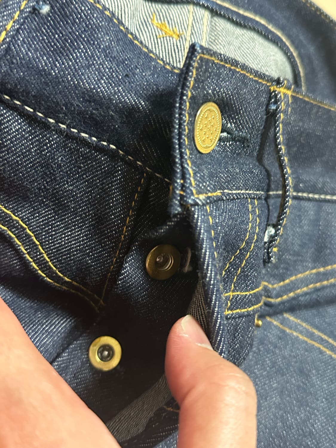 [S] 갱스터빌 떠그 아이언 크로스 데님팬츠 상품이미지6