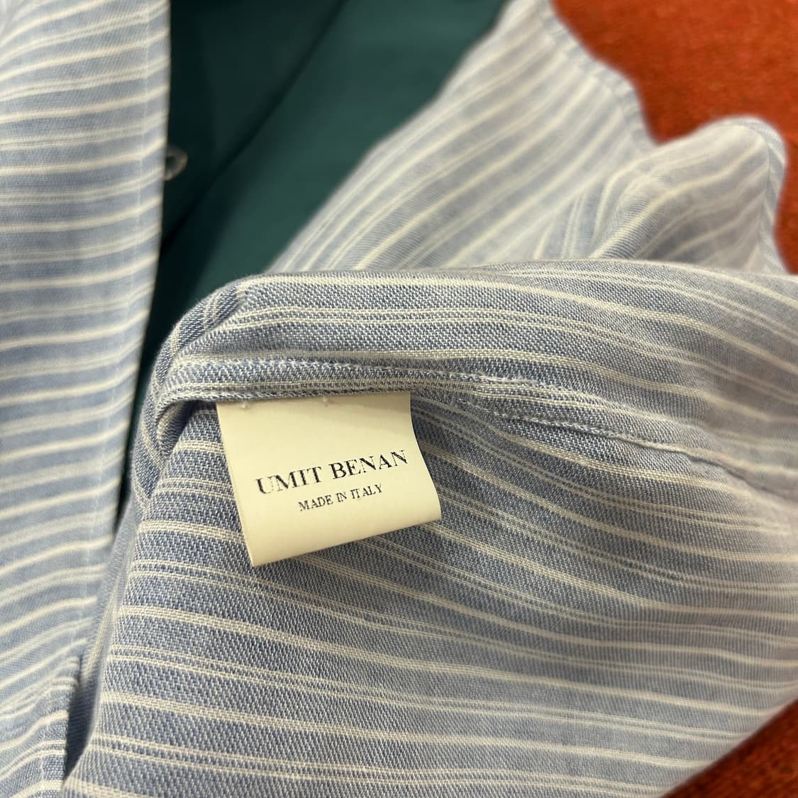 Umit benan 유밋배넌 스트라이프 웨스턴셔츠 상품이미지4