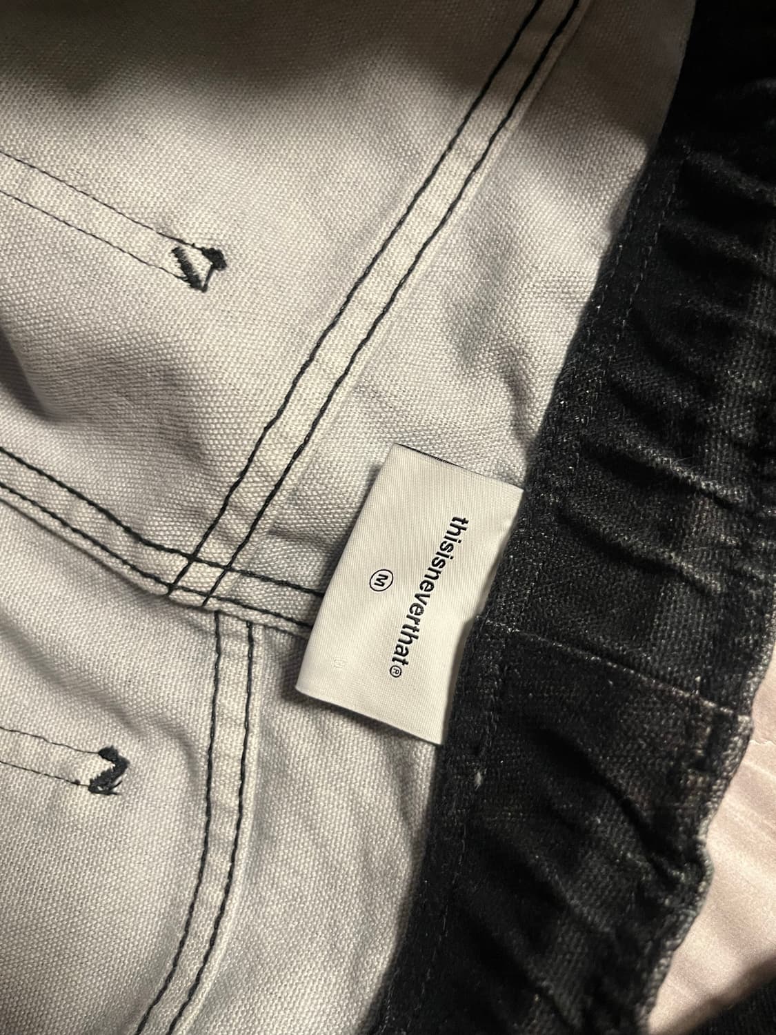 디스이즈네버댓 blurred flow pant black 상품이미지3