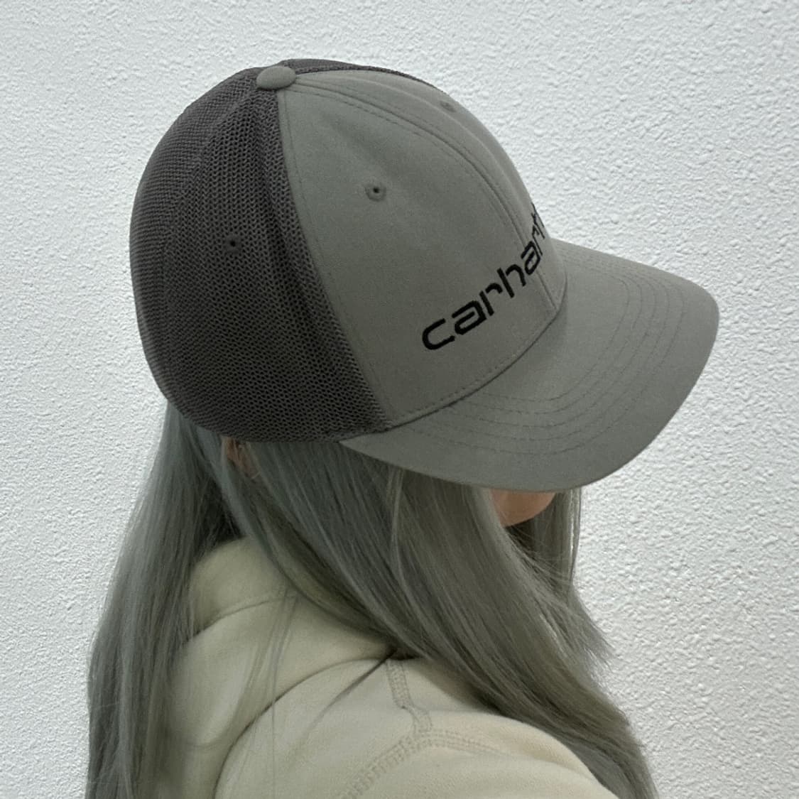 칼하트 그레이 스냅백 상품이미지2