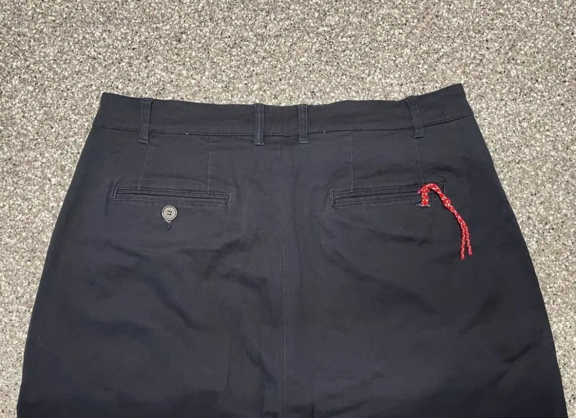 빔즈재팬 치노팬츠 2턱 네이비 사이즈 XL 상품이미지3