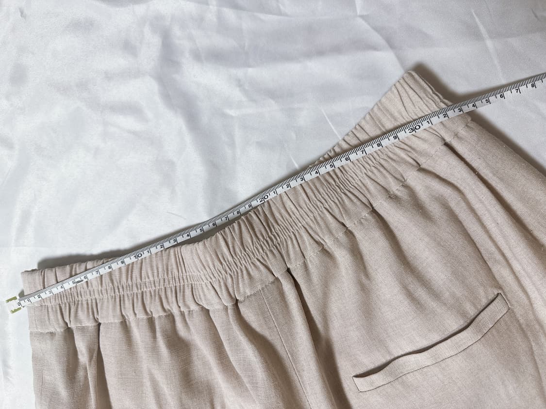 플라스틱 아일랜드 밴딩 팬츠 free   상품이미지4