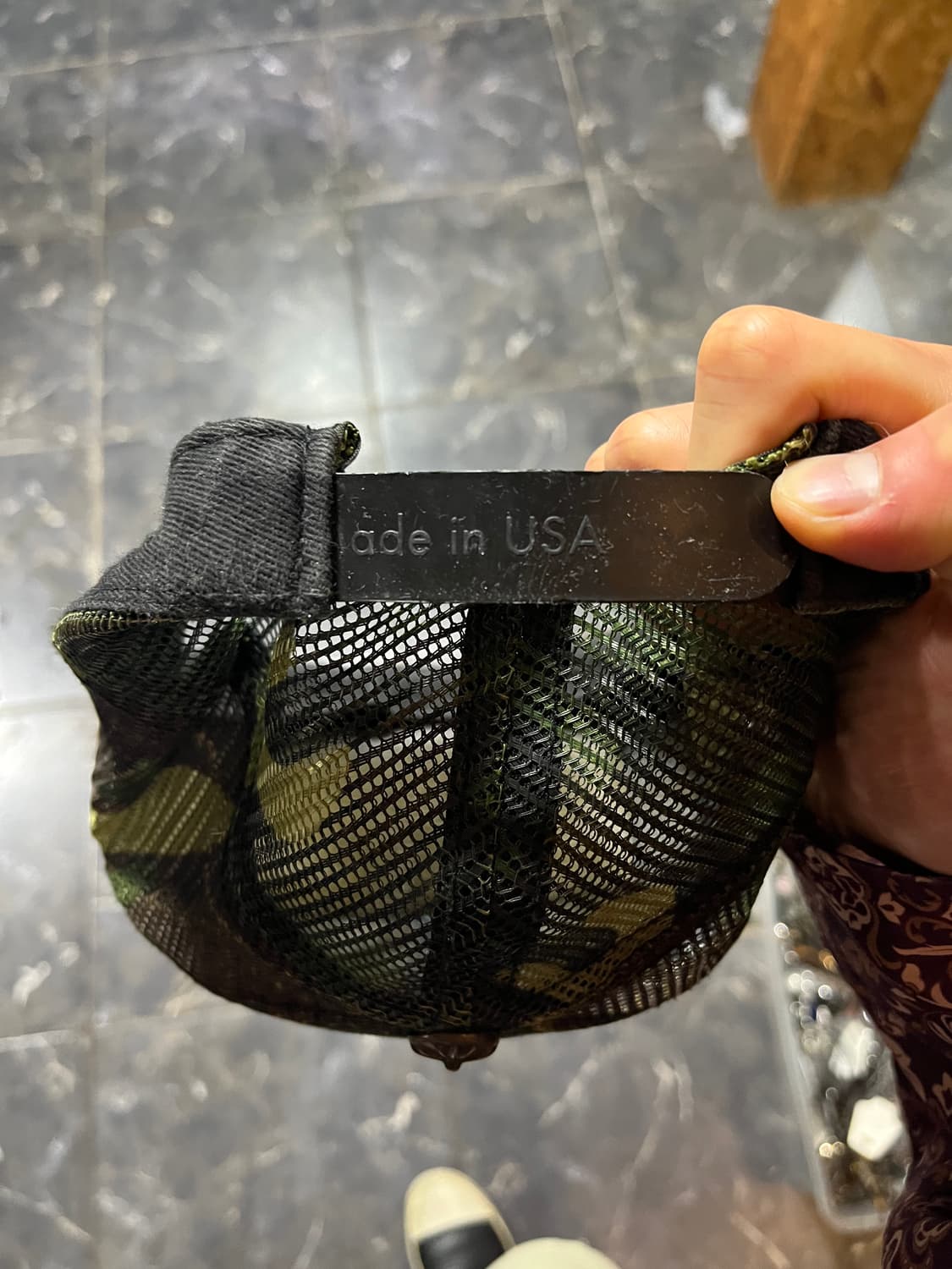 00~10s Chrome Hearts 크롬하츠 ch로고 카모 메쉬캡 상품이미지4