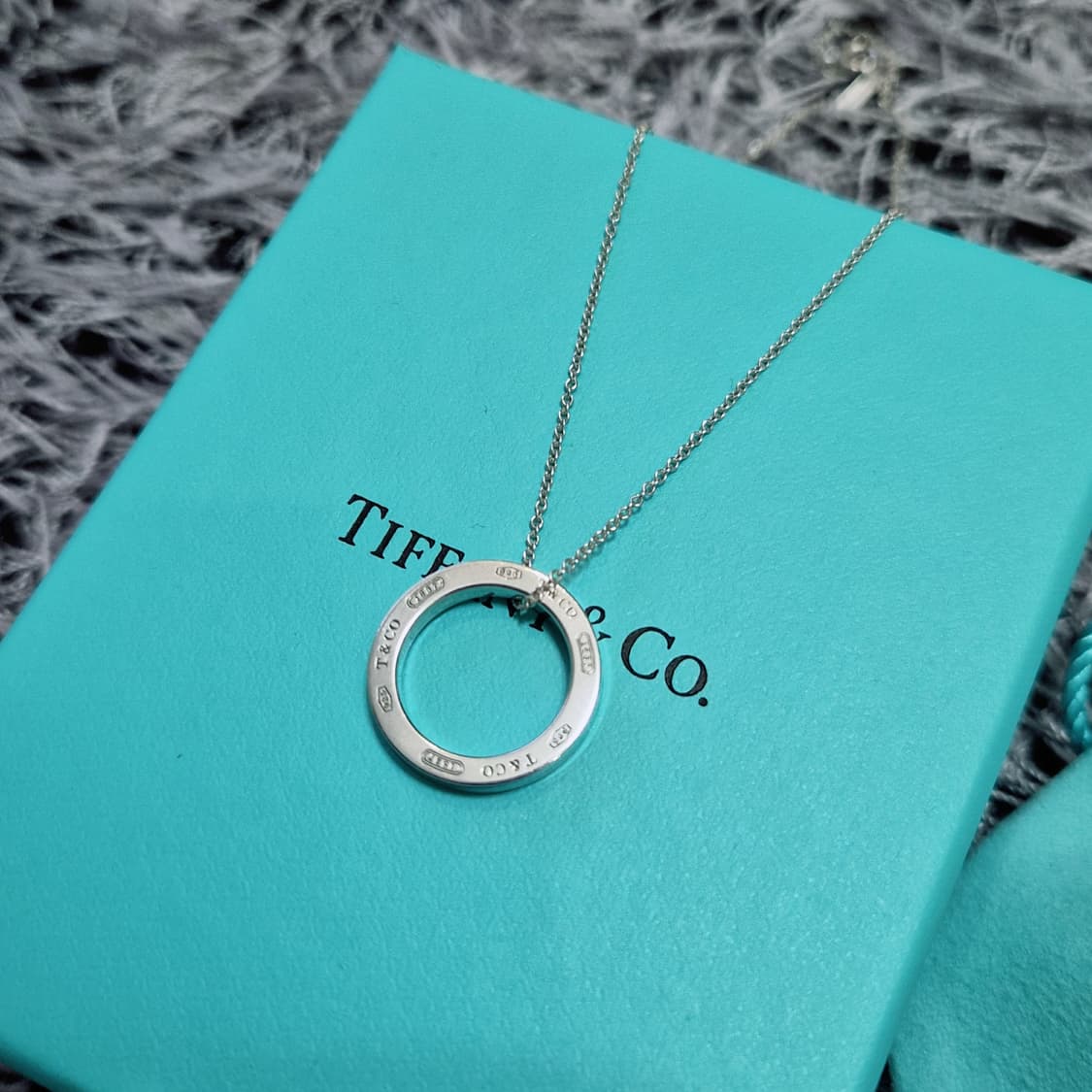 티파니 1837 써클 펜던트 목걸이 상품이미지1