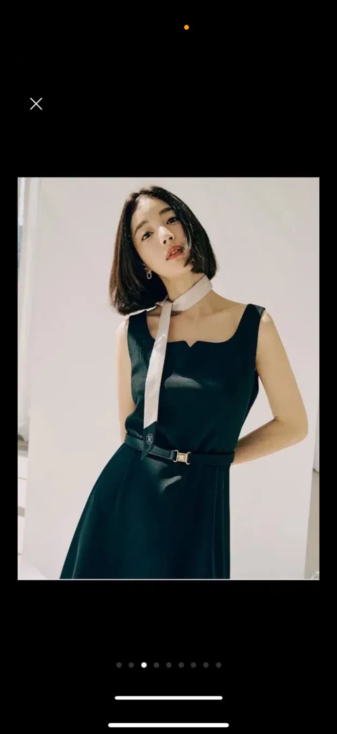 마리끌레르 슬리브리스 플레어 원피스 상품이미지5