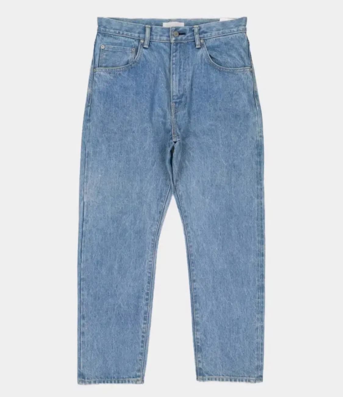 Hatski 하츠키 레귤러 테이퍼드 데님 (Ice Blue) 3사이즈 상품이미지1