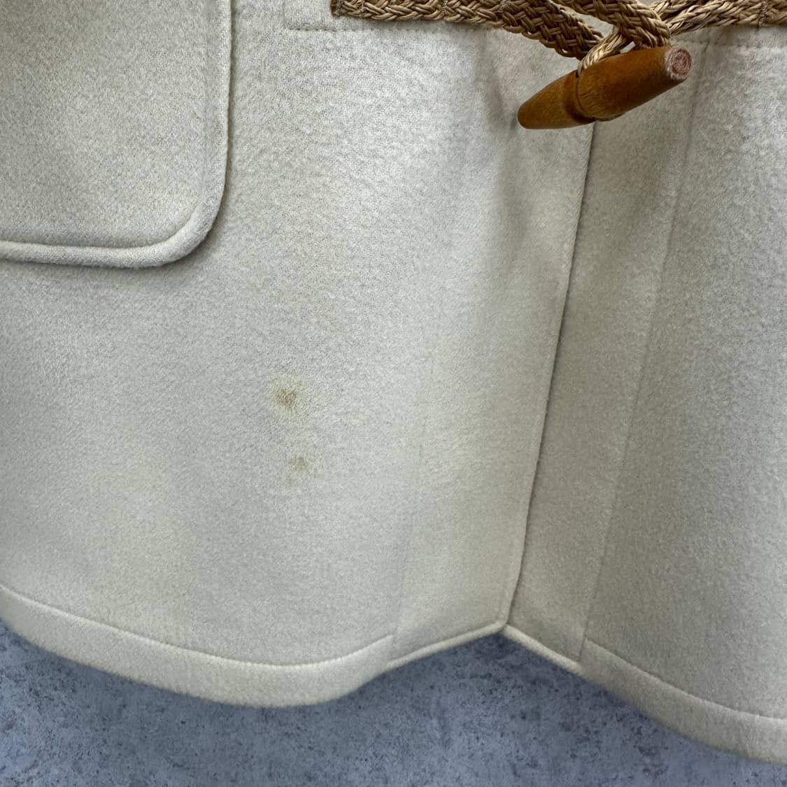 90 폴로 랄프로렌 여자 떡볶이 더플 울 코트 상품이미지6