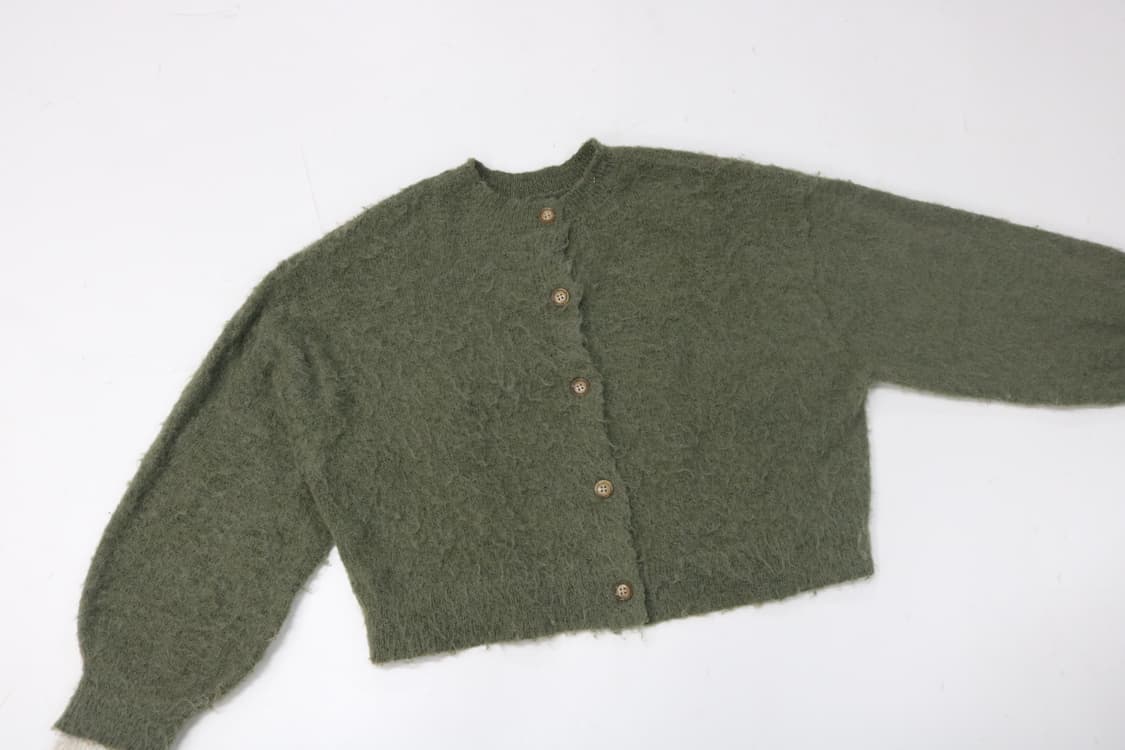 크롭 니트 가디건 상품이미지4