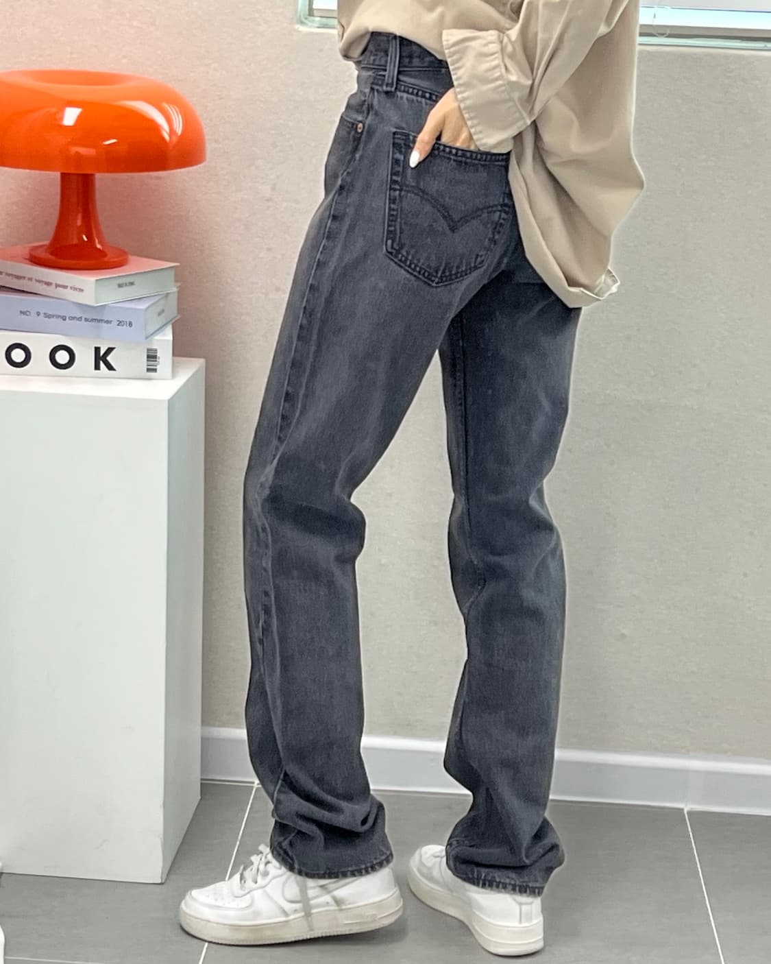 (허단36)00'S 리바이스 캐나다 501흑청-M1379 상품이미지1