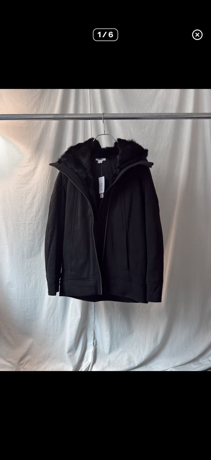 핼무트랭 래빗 퍼자켓 새상품 상품이미지1