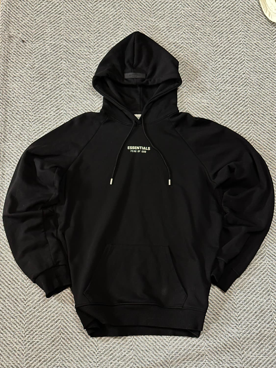 피어오브갓 에센셜 후드티 블랙 상품이미지1