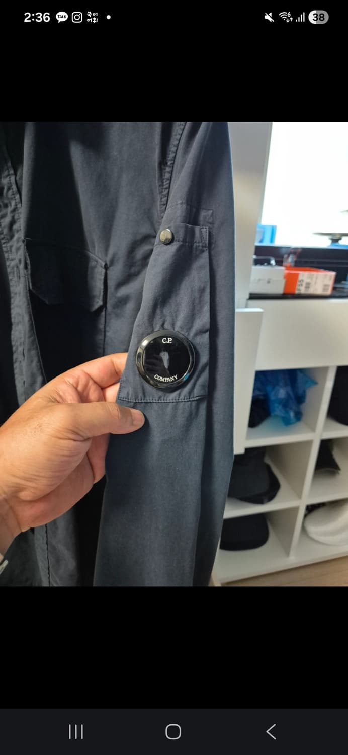 CP컴퍼니 네이비 셔츠 L 상품이미지3
