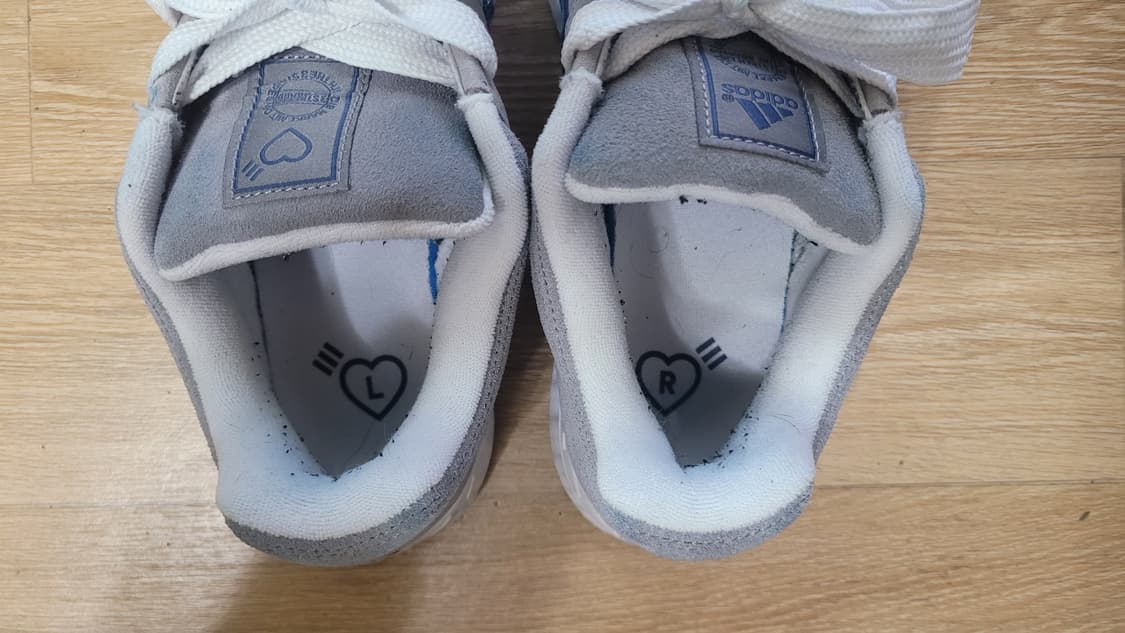 아디다스 x 휴먼메이드 아디매틱 그레이 250 사이즈 상품이미지3