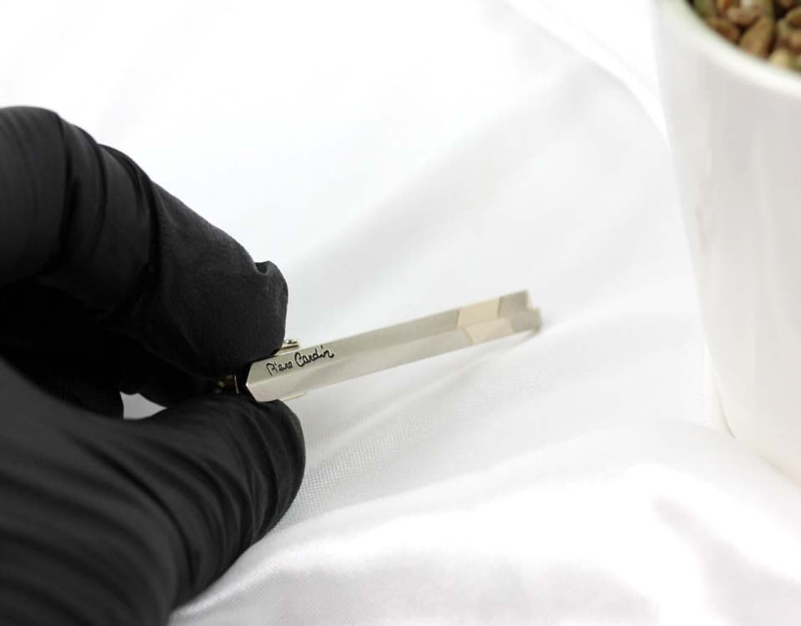 피에르가르뎅 A등급 5cm 남자 명품 넥타이핀 빈티지 상품이미지4