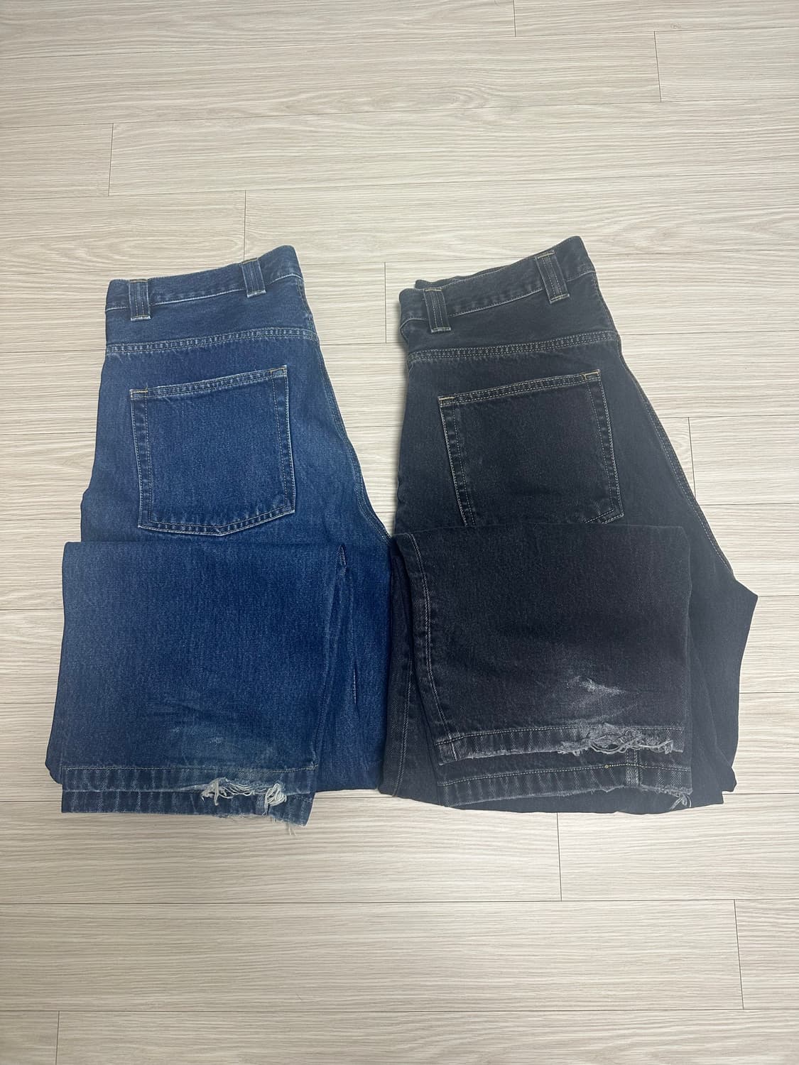 칼하트 wip 브랜든 블루 스톤 워싱 상품이미지3