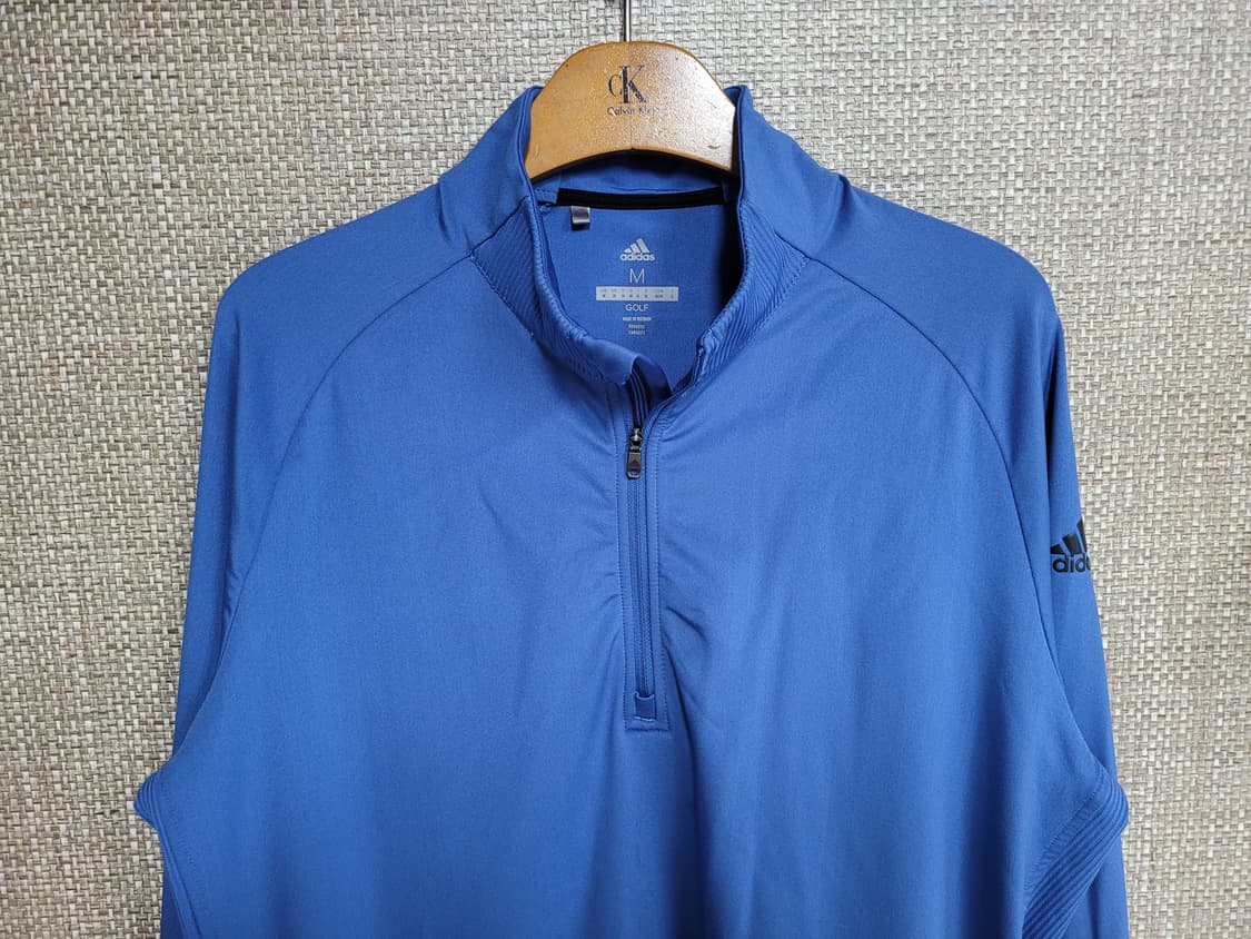 M 100사이즈 아디다스 골프 하프 집업 맨투맨 상품이미지2