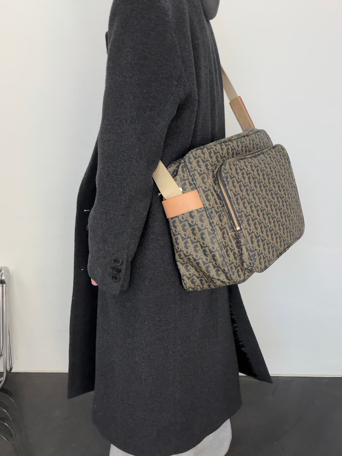  디올 오블리크 메신저 빅백 상품이미지3