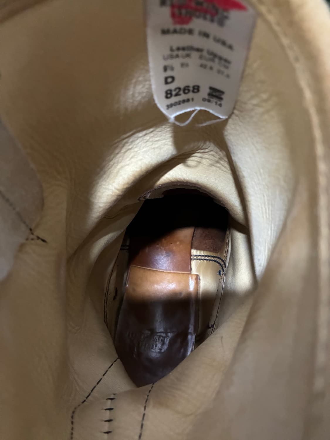 9.5D)레드윙 8268 러프아웃 엔지니어부츠 상품이미지5