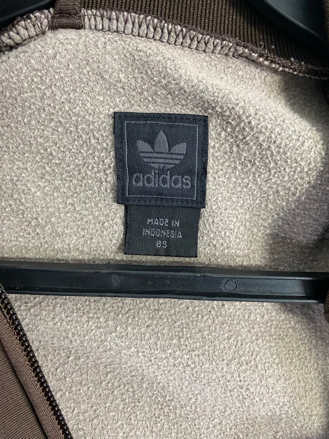 아디다스 브라운핑크 크롭 트랙탑 져지 XS <545> 상품이미지6