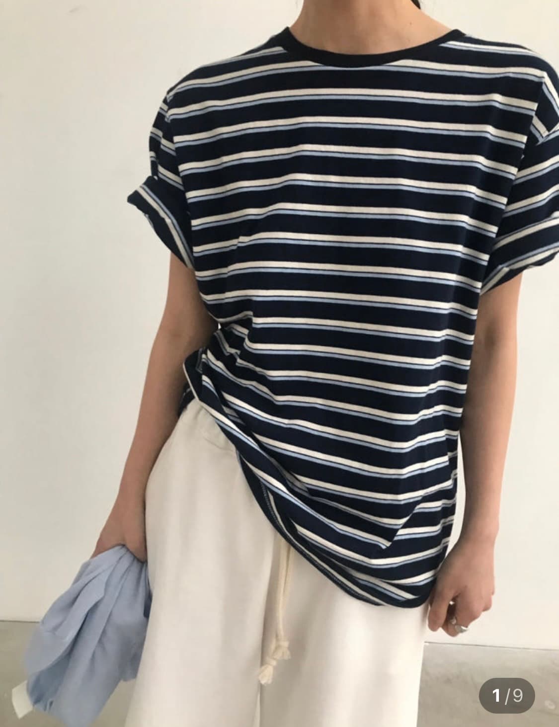 위아 스트라이프 버즈 티셔츠 상품이미지1