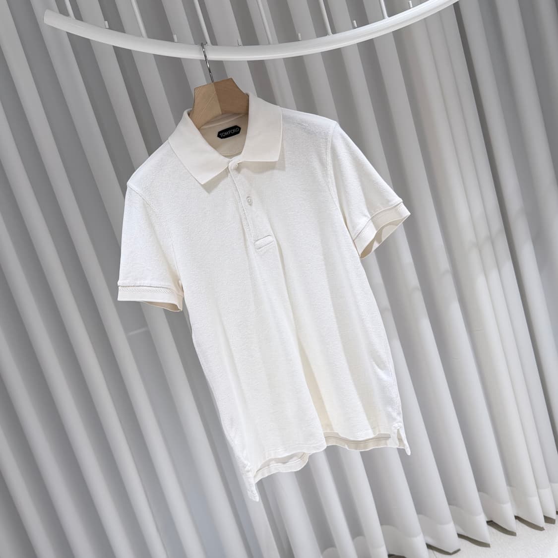 (A+/50) / 톰포드 테리 타월링 카라 폴로 반팔 티셔츠 상품이미지3