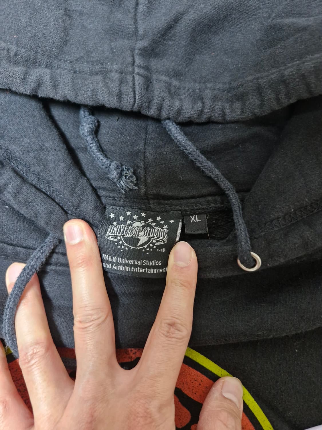 (XL) 00s 빈티지 쥬라기 공원 OG 무비 후드 티셔츠 상품이미지3