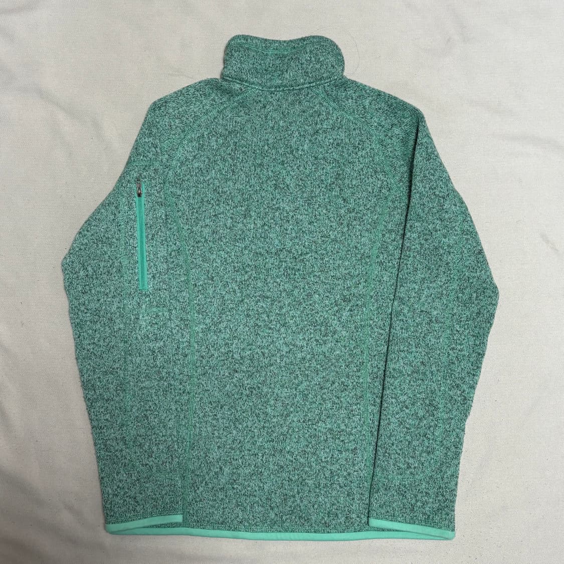 XS 파타고니아 여성용 민트 반집업 플리스 상품이미지3