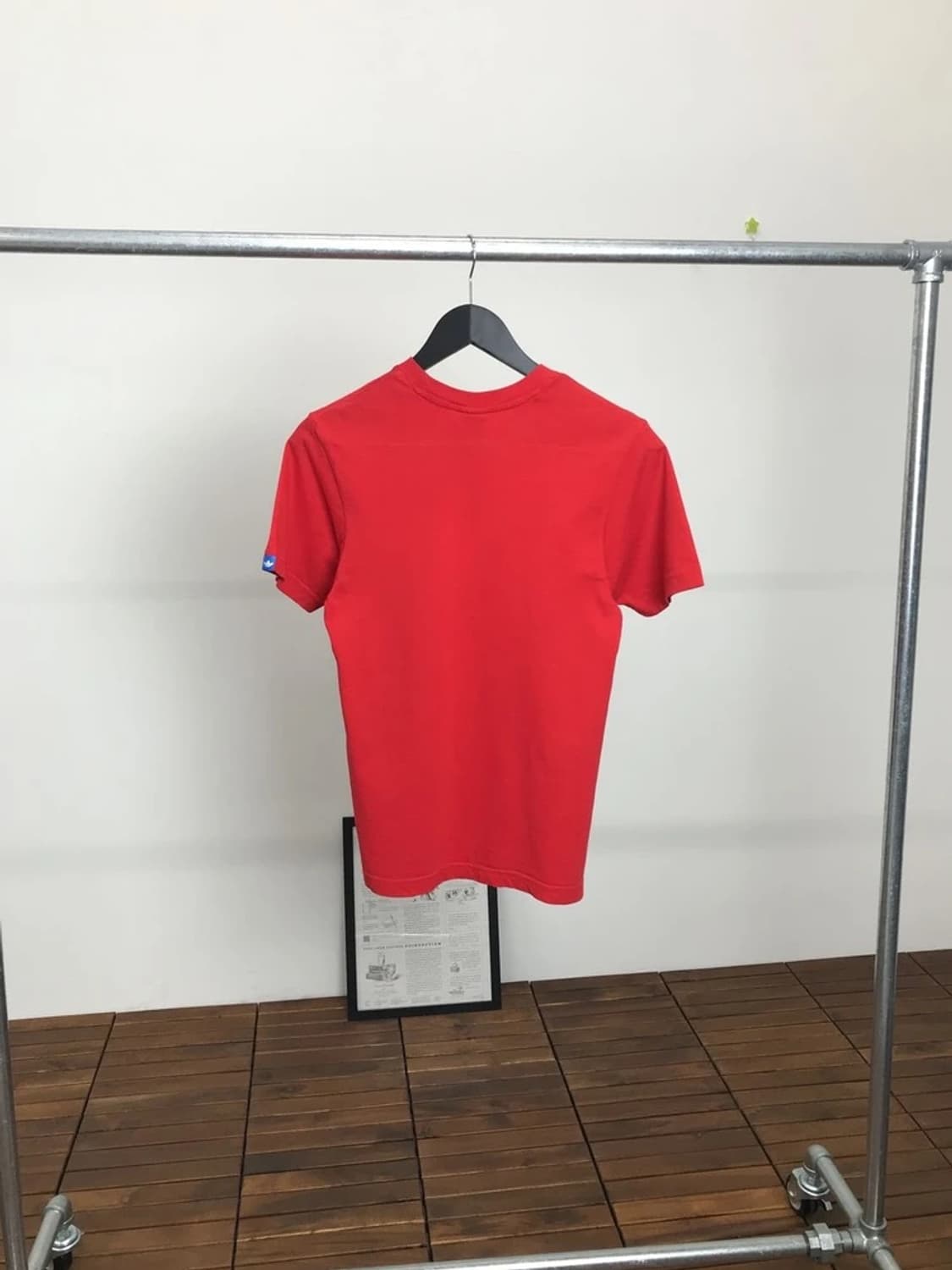 Adidas Red Big Logo T-Shirt 상품이미지2