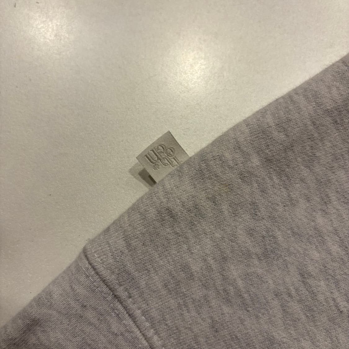 [M] fetch 페치 프린팅 맨투맨 그레이 퍼플 D168 상품이미지5