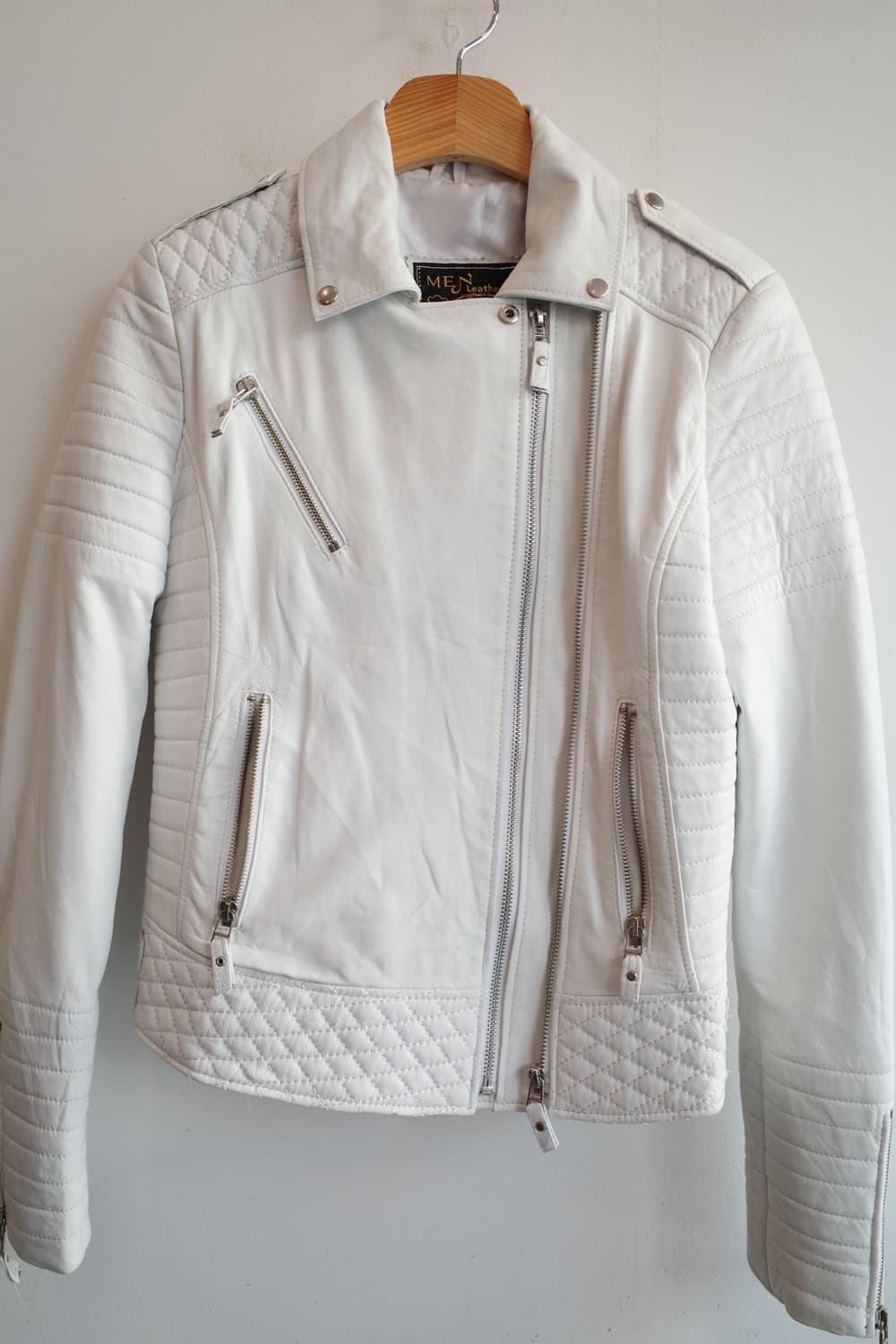 Men Leather Collection 램스킨 라이더 자켓 상품이미지3