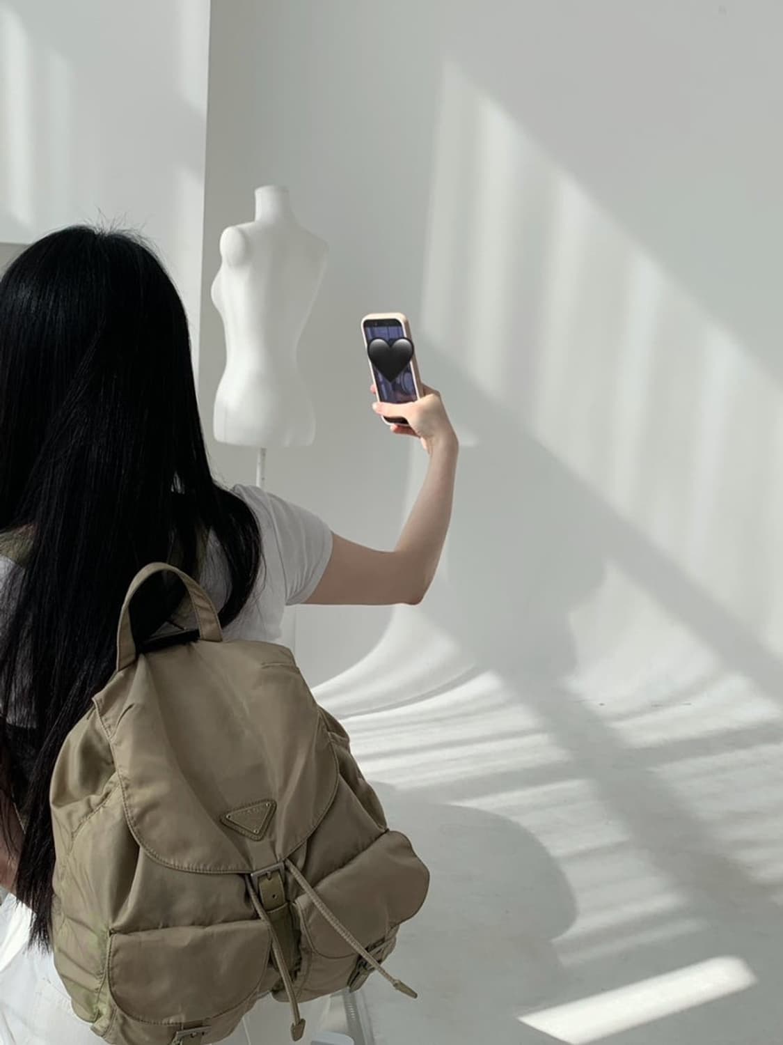 빈티지 프라다 백팩 (m) -샌드베이지 상품이미지2