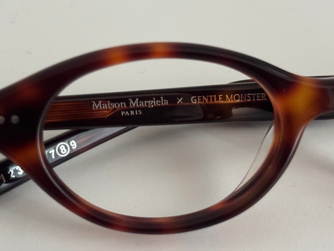 젠틀 몬스터 x 메종 마르지엘라 MM111 톨토이즈쉘 클리어 상품이미지2