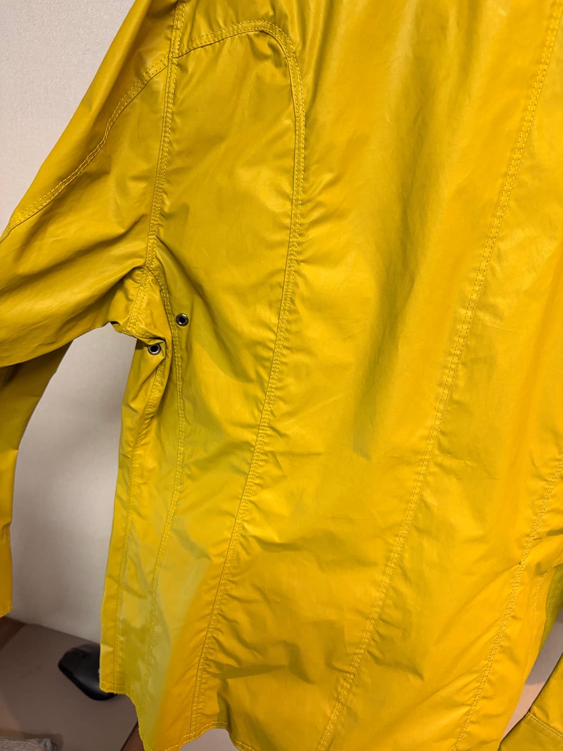 스톤아일랜드 아카이브 마시모오스티 마스트럼 메탈골드 자켓 상품이미지2