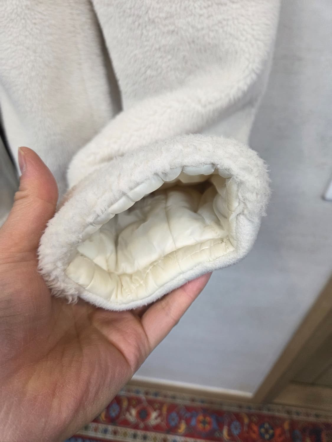 데상트 히트나비 슈퍼 플리스자켓 xl 상품이미지9