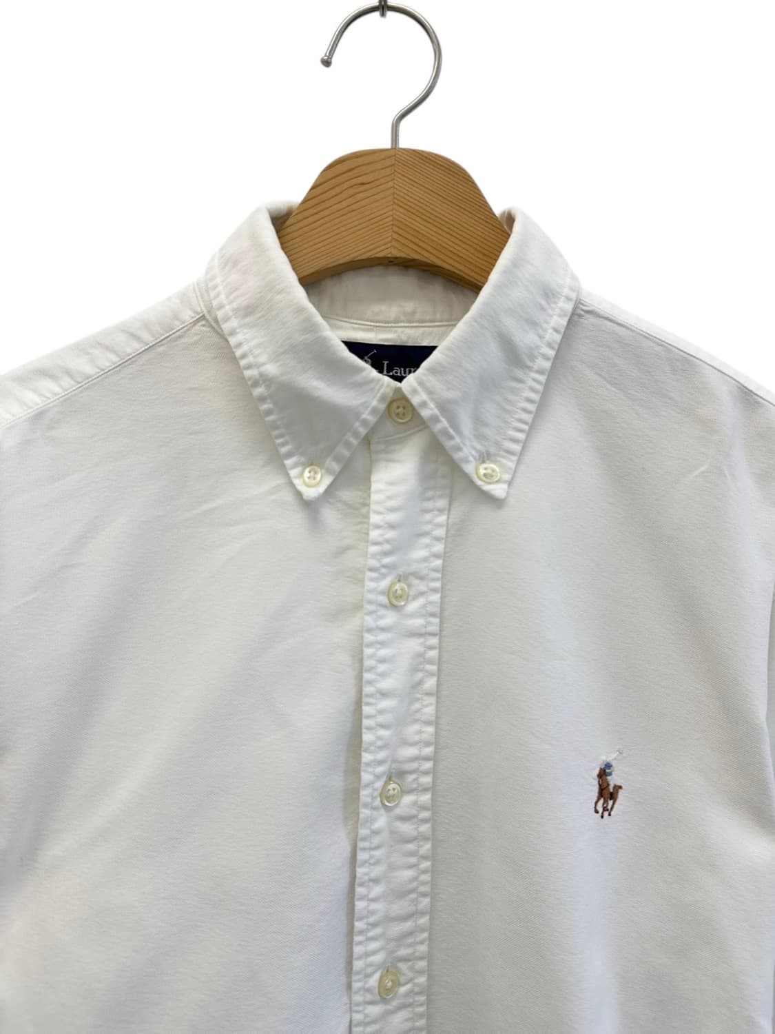 폴로 클래식핏 셔츠 화이트 (2XL) 상품이미지2