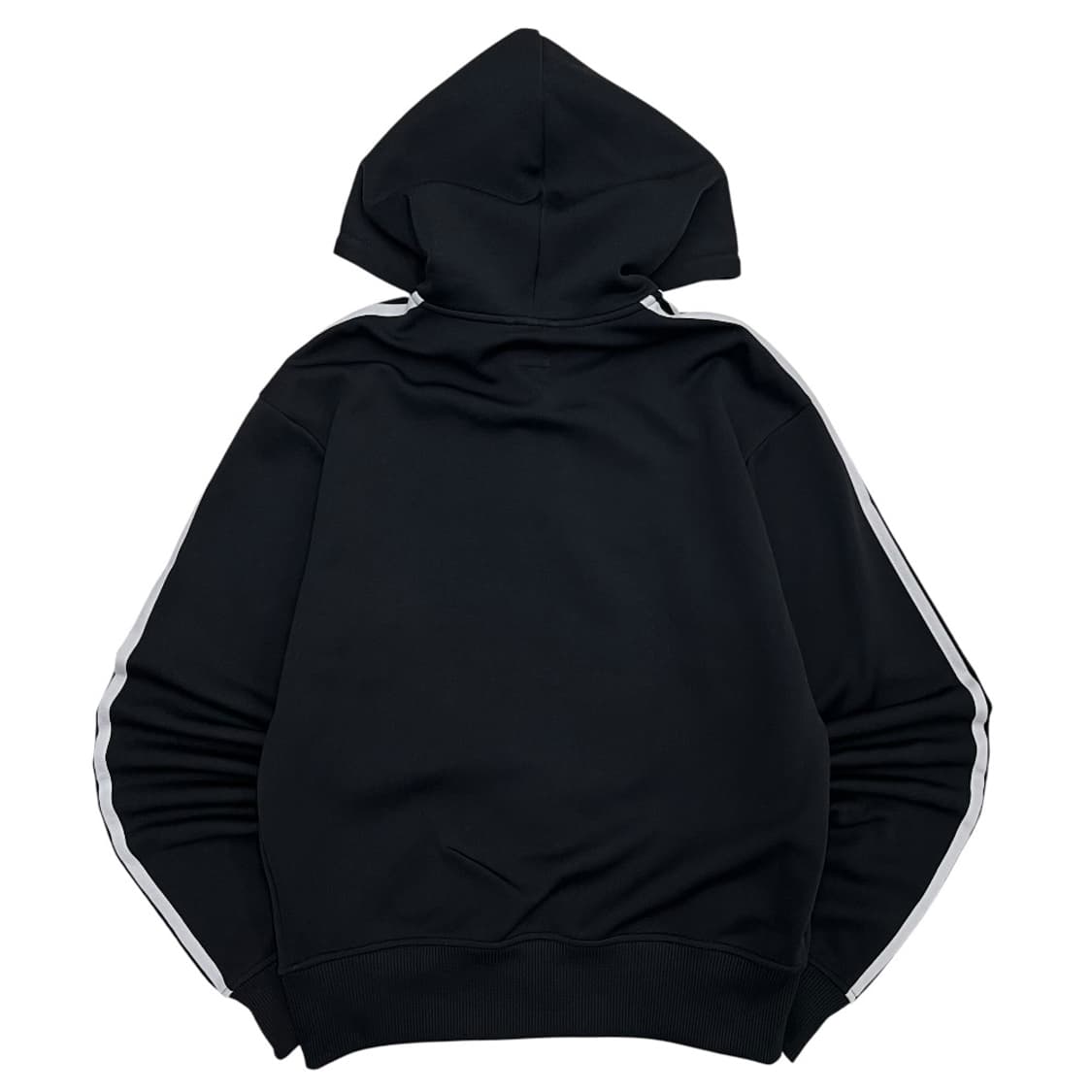 아디다스 화이트라인 블랙 플락 후드 트랙탑 L 상품이미지4