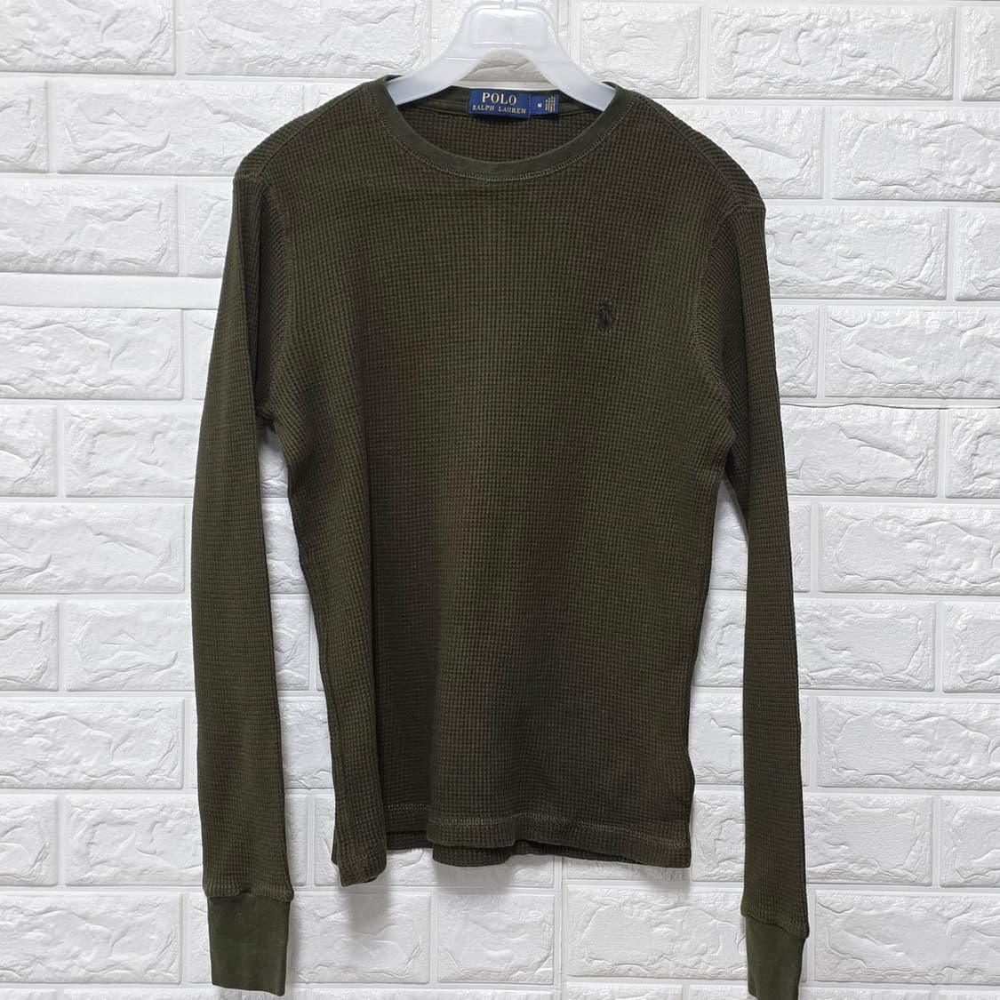 택포) 폴로 랄프로렌  와플 롱슬리브 M 상품이미지1