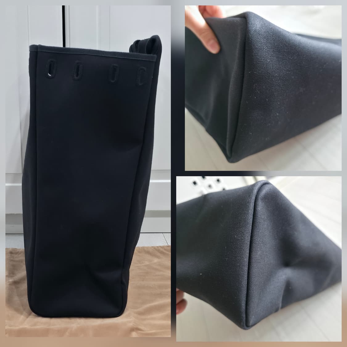 에르메스 에르백39 에르백mm 캔버스 블랙 숄더백 상품이미지9