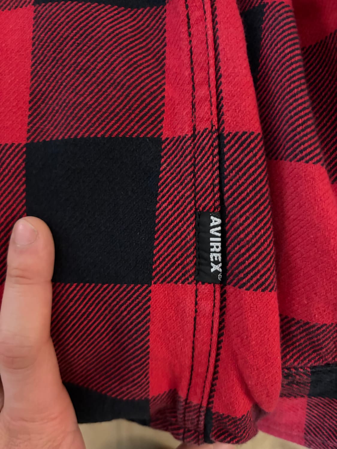 M) 아비렉스 플란넬 셔츠 상품이미지9