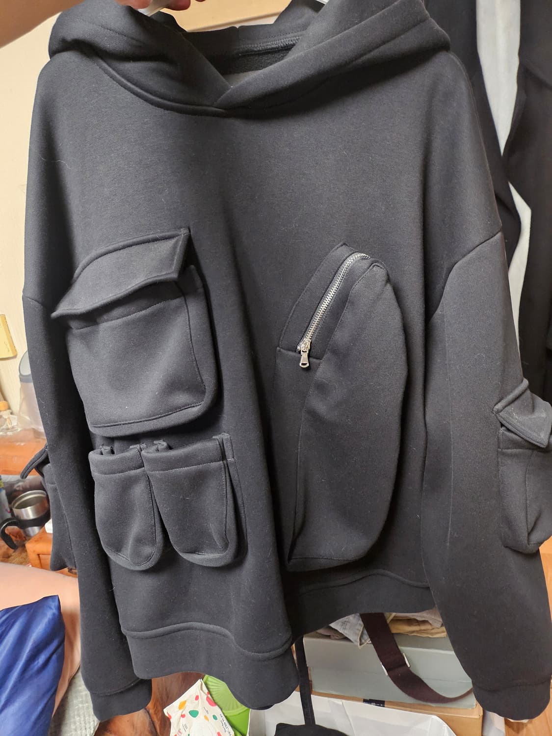 후디사이즈워who decides war 멀티포켓 후디[L] 상품이미지1