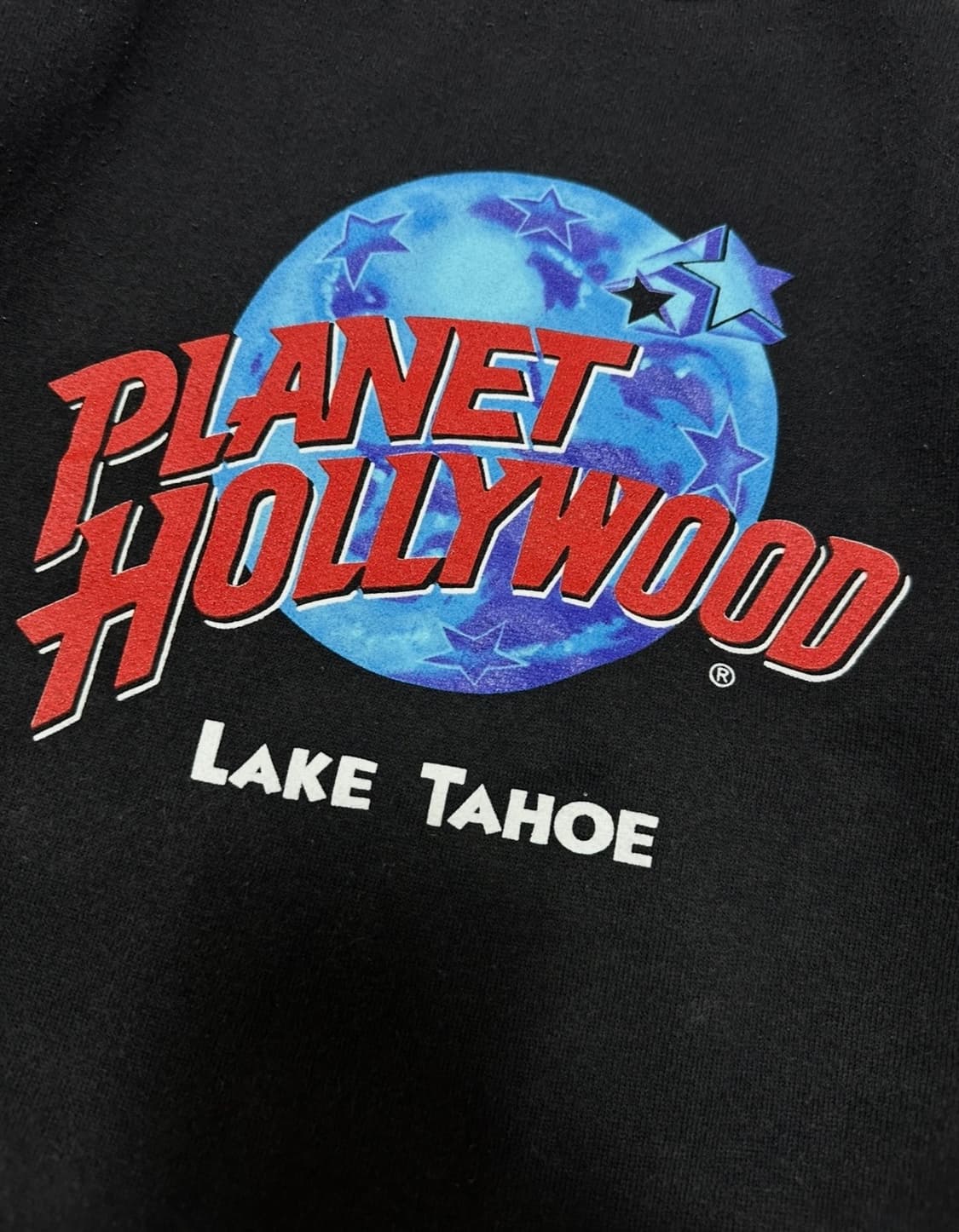 90’s 플래닛 할리우드 블랙 스웻셔츠 상품이미지4